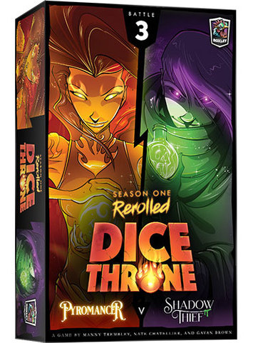 Dice Throne: Season One ReRolled - Pyromancer vs. Shadow Thief