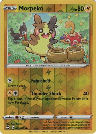 Morpeko - 035/072 - Common - Reverse Holo