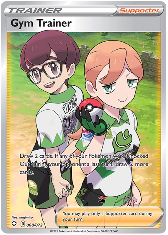 Gym Trainer - 068/072 - Ultra Rare