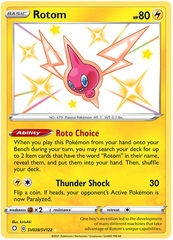 Rotom - SV038/SV122 - Shiny Holo Rare