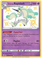 Galarian Rapidash - SV048/SV122 - Shiny Holo Rare