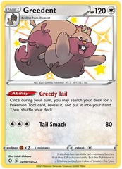 Greedent - SV100/SV122 - Shiny Holo Rare