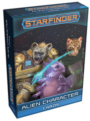 Starfinder Alien Character Cards