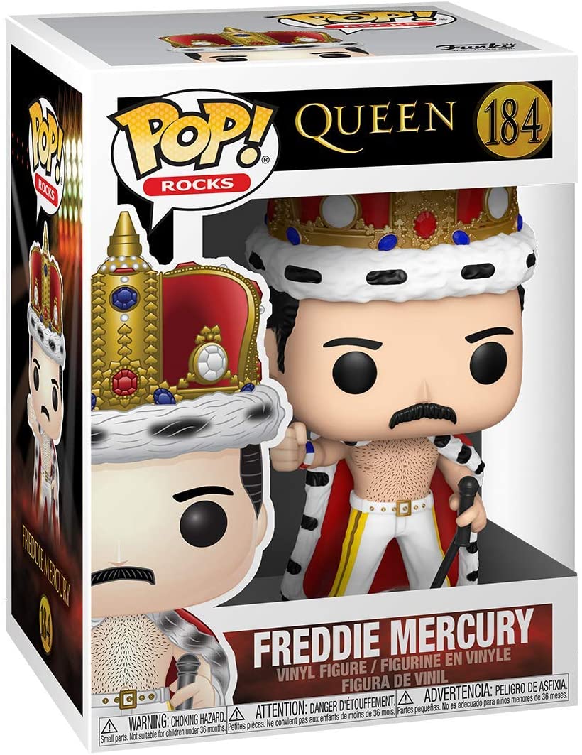 Rocks Series - #184 - Freddie Mercury-King (Queen)