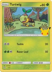 Turtwig - 4/25 - McDonald's 25th Anniversary Promo