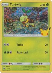 Turtwig - 4/25 - Holo - McDonald's 25th Anniversary Promo