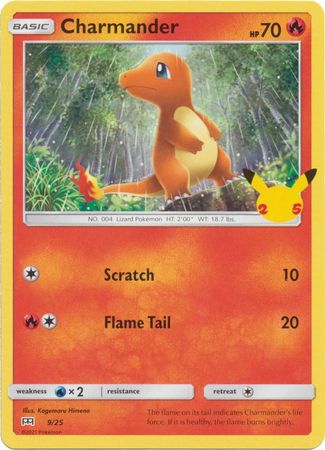 Charmander - 9/25 - McDonalds 25th Anniversary Promo