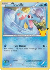 Totodile - 18/25 - McDonald's 25th Anniversary Promo