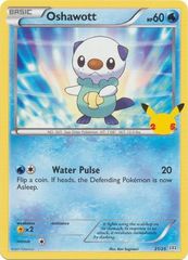 Oshawott - 21/25 - McDonald's 25th Anniversary Promo