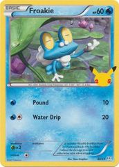 Froakie - 22/25 - McDonald's 25th Anniversary Promo