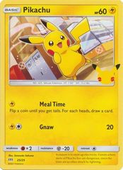 Pikachu - 25/25 - McDonalds 25th Anniversary Promo (non-holo)