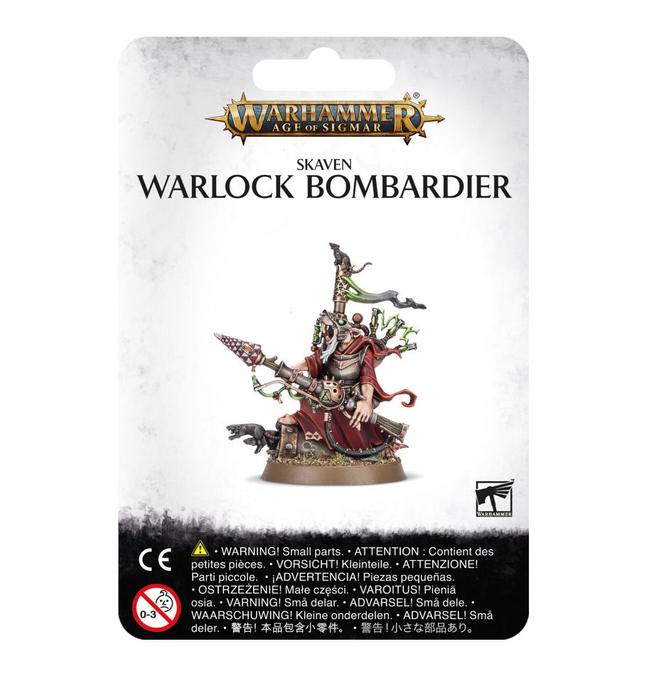Skaven: Warlock Bombardier (small hanging)