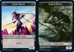 Faerie Rogue (003) // Goblin Rogue (005) Double-Sided Token