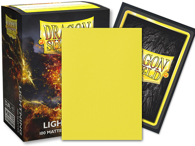 Dragon Shield Sleeves: Lightning - Dual Matte
