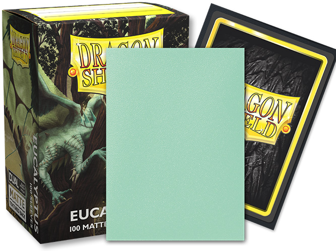 Dragon Shield Sleeves: Eucalyptus - Dual Matte