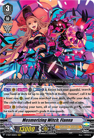 Mesmerizing Witch, Fianna - V-SS07/008EN - RRR