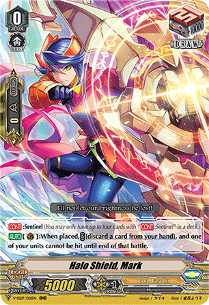 Halo Shield, Mark - V-SS07/021EN - RRR
