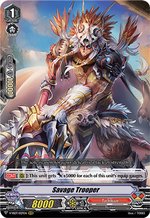 Savage Trooper - V-SS07/027EN - RRR