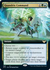 Quandrix Command - Foil - Extended Art