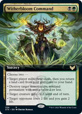 Witherbloom Command - Extended Art