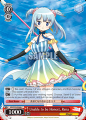 Unable to be Honest, Rena - MR/W59-E068 - C