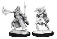 Dungeons & Dragons Nolzur`s Marvelous Unpainted Miniatures: W15 Winter Eladrin & Spring Eladrin