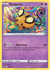 Dedenne SWSH080 - Mad Party Pin Collection Promo