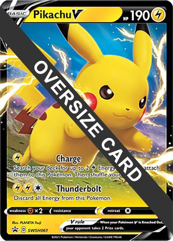 Pikachu V - SWSH061  - Oversized Promo
