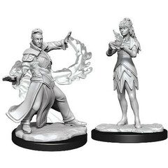 Magic: The Gathering Unpainted Miniatures: Killian & Dina