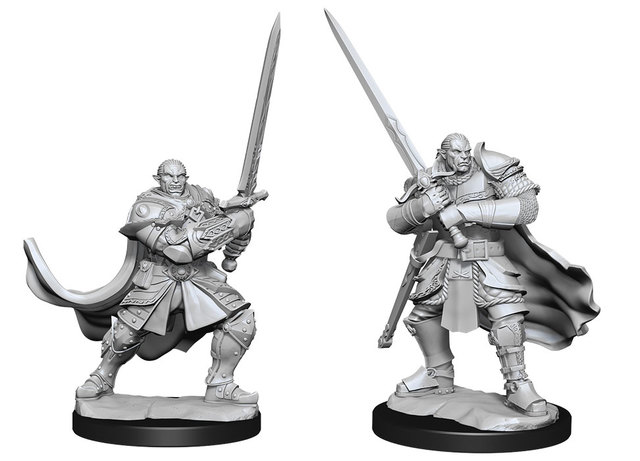 D&D Nolzurs Marvelous Miniatures: Half-Orc Paladin Male (Wave 15)