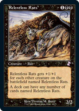 Relentless Rats - Foil