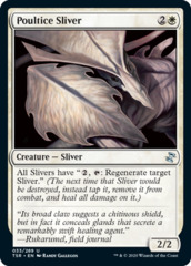 Poultice Sliver - Foil