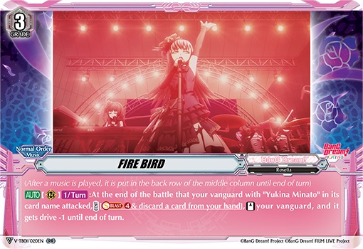 FIRE BIRD - V-TB01/020EN - RR
