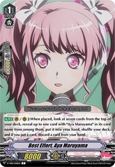 Best Effort, Aya Maruyama - V-TB01/038EN - C - Parallel Foil