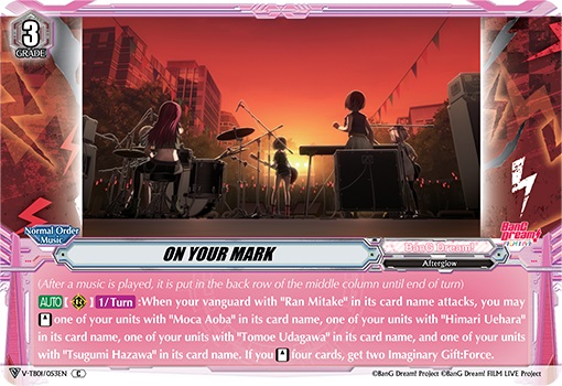 ON YOUR MARK - V-TB01/053EN - C