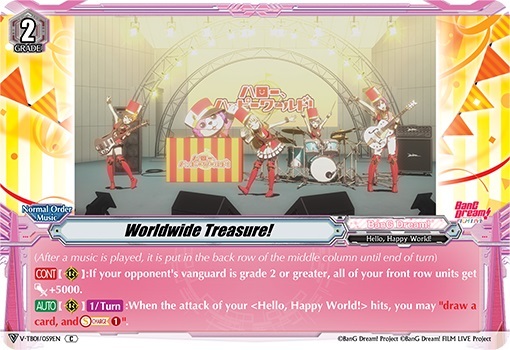 Worldwide Treasure! - V-TB01/059EN - C