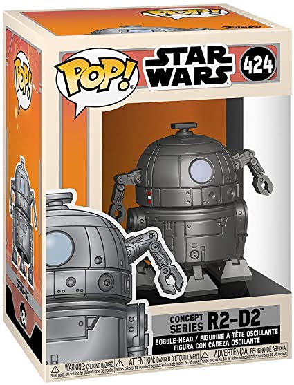 Pop! Star Wars - #424 - Concept Series R2-D2