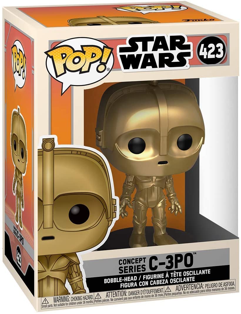 Pop! Star Wars - #423 - Concept Series C-3PO