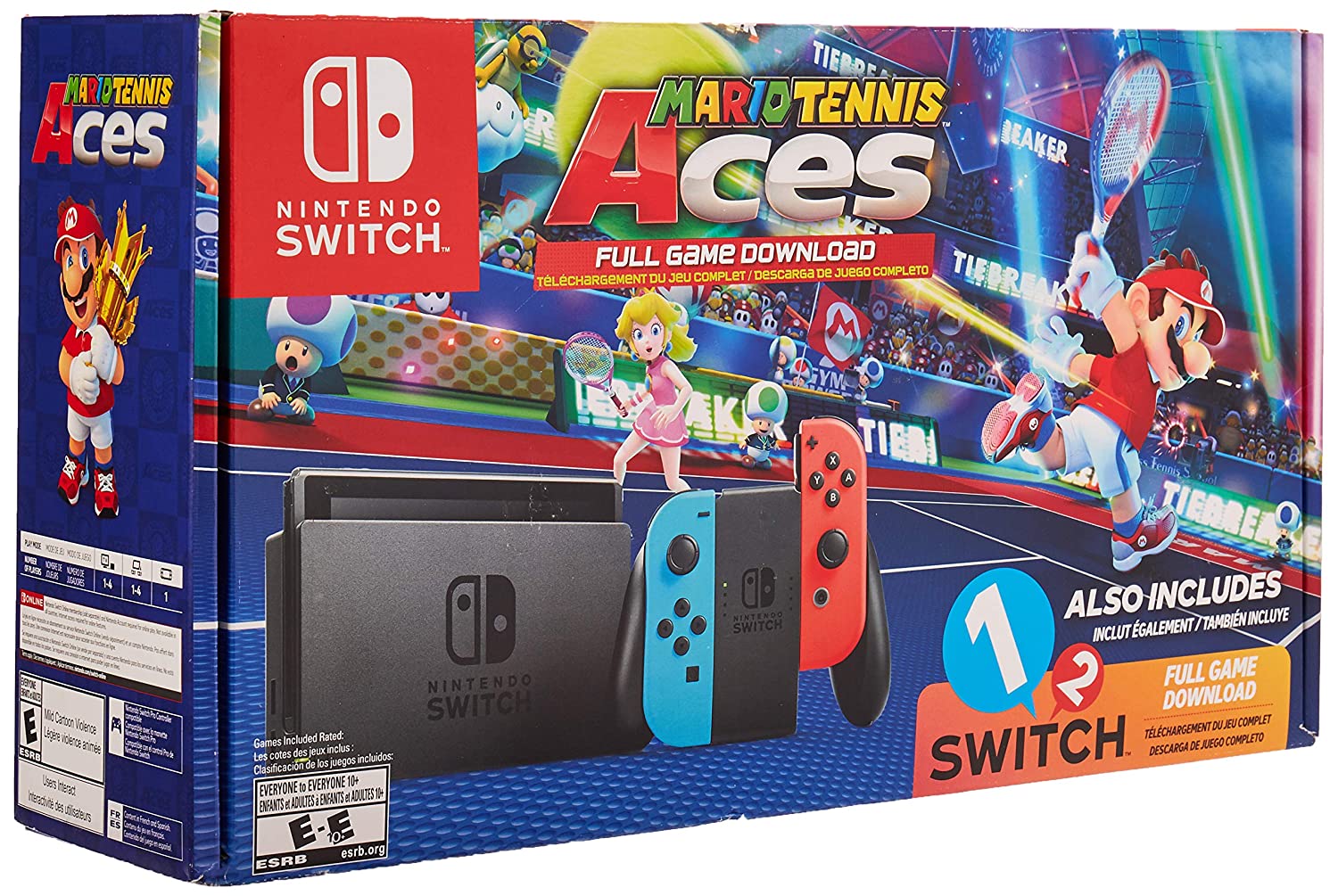 Nintendo Switch Mario Red & Blue Edition