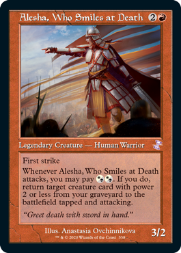 Alesha, Who Smiles at Death - Foil