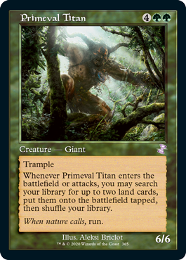 Primeval Titan - Foil