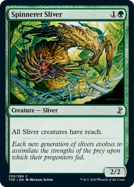 Spinneret Sliver - Foil