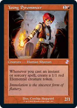 Young Pyromancer - Foil