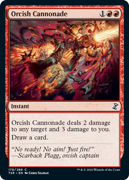 Orcish Cannonade - Foil