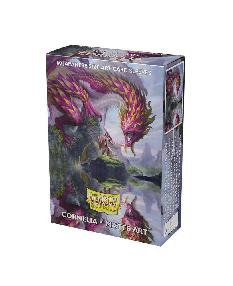 Japanese Dragon Shield Sleeves: Matte Art Cornelia (60)