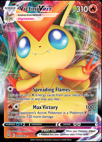 Victini VMAX - 022/163 - Ultra Rare