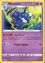 Meowstic - 061/163 - Holo Rare