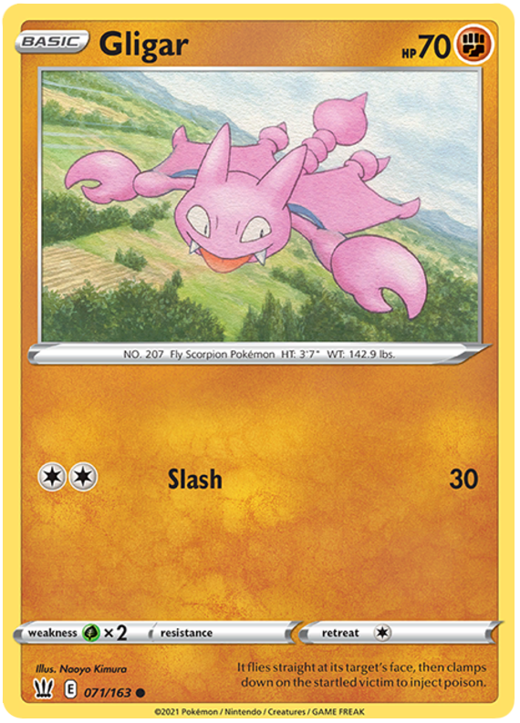 Gligar - 071/163 - Common