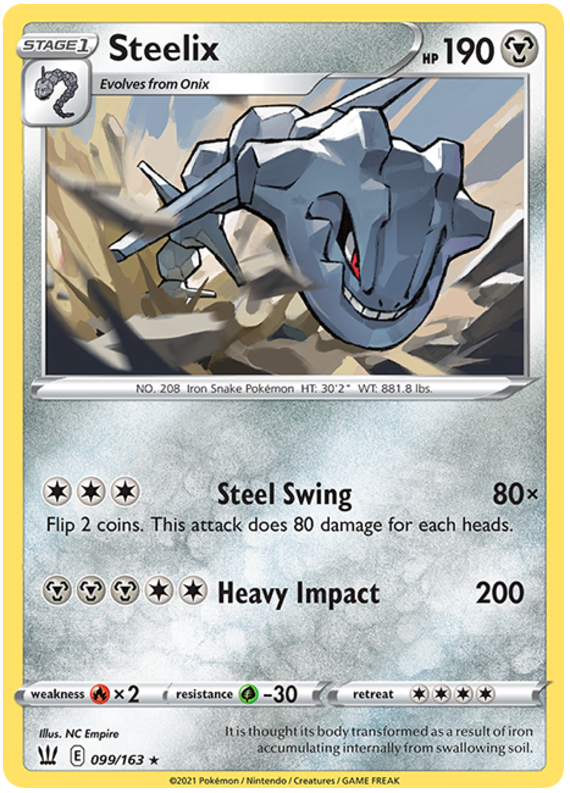 Steelix - 099/163 - Holo Rare