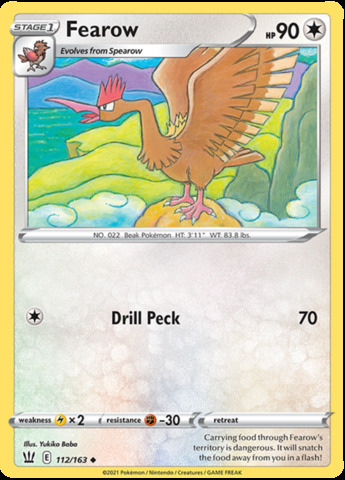 Fearow - 112/163 - Uncommon